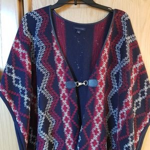 Tommy Hilfiger knit poncho